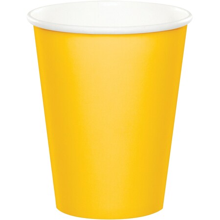 Touch Of Color School Bus Yellow Cups, 9oz, 240PK 561021B